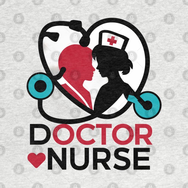 Doctor and nurse as lovers by Spaceboyishere